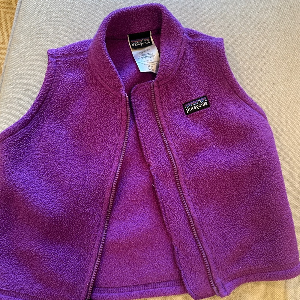Patagonia Vibrant Purple Baby Fleece